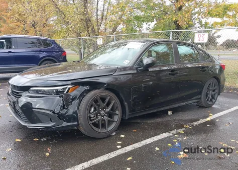 2023 Honda Civic Sport из США, поврежденный, VIN 2HGFE2F59PH553277